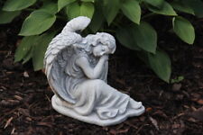 Nowy model Solidna kamienna figurka Śpiący anioł Dekoracja grobu Dekoracja pokoju Odlew kamienny na sprzedaż  Wysyłka do Poland