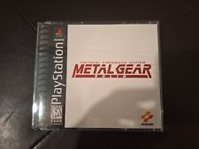 Used, Metal Gear Solid (Sony PlayStation 1, 1999) CIB Black Label for sale  Shipping to South Africa
