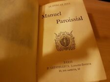 Parish manual the d'occasion  Expédié en Belgium