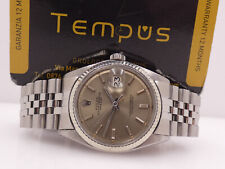 ROLEX DATEJUST JUBILEE 1601 SLATESIA DIAL 18Kt WHITE GOLD BEZEL YEAR 1971 WATCH for sale  Shipping to South Africa