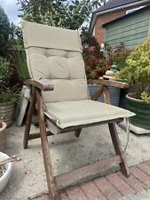 brown folding chairs for sale  SLOUGH