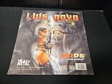 Luis royo calendar for sale  Lathrop