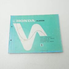 Honda 250 ersatzteilkatalog gebraucht kaufen  Kreuztal