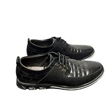 Usado, Tênis Oxford Gatsby Shoes Masculino 46 EUA 12 Acolchoado Derby Preto Couro Sintético Renda comprar usado  Enviando para Brazil
