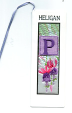Handmade embroidered bookmark for sale  LONDON