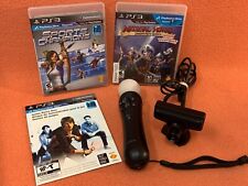 Sony PlayStation 3 PS3 Motion Controller Eye Camera & Games Sports Champions! myynnissä  Leverans till Finland