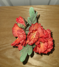 Red faux poppy for sale  WOKINGHAM
