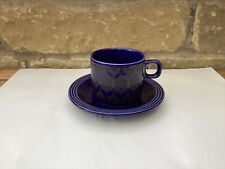 Used, Hornsea Pottery Heirloom Blue Cup and Saucer for sale  YORK