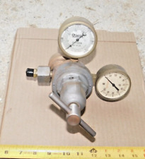 OXYGEN & ACETYLENE GAS REGULATOR SET WITH ONE OXWELD GAUGE TYPE R-109 WELDING, used for sale  Shipping to South Africa