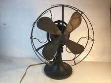 Vintage 1920’s GENERAL ELECTRIC WHIZ 9” Brass 4 Blade Fan Tested, Works! NR! for sale  Shipping to Canada