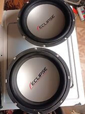 DOIS subwoofers de alto-falantes Eclipse 12 polegadas 750W subwoofer automotivo SW4200 4 Ohms comprar usado  Enviando para Brazil