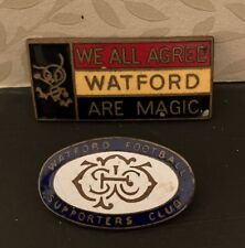 watford badges for sale  ST. ALBANS