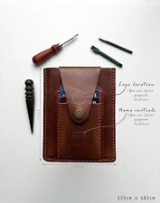 Handmade leather passport for sale  Ireland