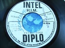 PETER TOSH & THE WAILERS - ENTERRO 45 - original INTEL DIPLO - 1973 JA JAMAICA REGGAE comprar usado  Enviando para Brazil