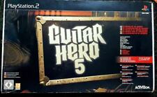 Guitarra Guitar Hero 5 PS2 (Sony PlayStation 2) - PAL - NA CAIXA comprar usado  Enviando para Brazil