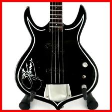 Kiss! Gene Simmons Guitar Bass Miniature! Punisher Signature Hard Cover Metal for sale  Shipping to Canada
