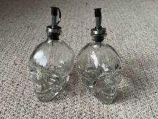 glass skull bottles for sale  HERTFORD