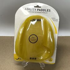 Finis Agility Hand Paddles Size Large Strapless Swimming Paddles Strokes, used for sale  Shipping to South Africa