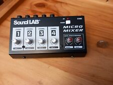 Soundlab micro mixer for sale  NEWCASTLE UPON TYNE