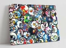 Murakami skulls canvas for sale  LONDONDERRY