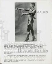 1912 Press Photo Dancer Nijinsky realiza balé "Afternoon of a Faun" comprar usado  Enviando para Brazil