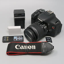 Canon EOS Rebel T3i / EOS 600D 18.0MP DSLR Camera - Black (Kit 18-55mm lens), usado segunda mano  Embacar hacia Mexico