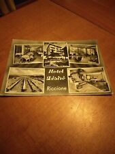 Cartolina riccione hotel usato  Brescia