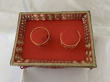 Red engagement platter for sale  ILFORD