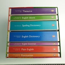 7x Penguin English Reference Collection Paperback Book Boxset Dictionary Grammar segunda mano  Embacar hacia Mexico