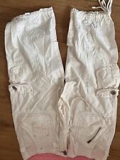 White combat pants for sale  BLACKPOOL