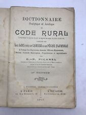 Dictionnaire analytique juridi d'occasion  Aubagne