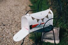 Cream mailbox ribbed. for sale  ALDERSHOT