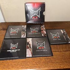 Usado, JUEGO DE CAJA DE ENTRENAMIENTO EN DISCO TAPOUT XT EXTREME TRAINING 8 DVD MÁS BONIFICACIÓN SORPRENDENTE segunda mano  Embacar hacia Argentina