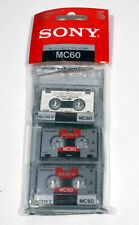 SONY MC62 cassette tapes - 3 in pack - pre-owned in open package for sale  Shipping to South Africa