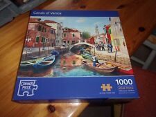 CANALS OF VENICE  1000 PIECE CORNER PIECE JIGSAW PUZZLE PRELOVED GOOD COND for sale  Shipping to South Africa
