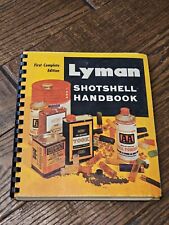 Lyman Shotshell Handbook First Complete Edition 1969 Ammunition Reloading Guide for sale  Shipping to South Africa