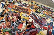 Marvel transformers comics for sale  ROMFORD