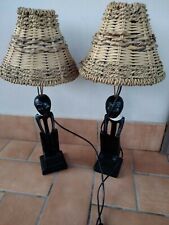 Coppia lampade etniche usato  Casapesenna