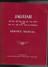 Jaguar service manual for sale  PULBOROUGH
