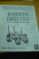Kubota tractor owners d'occasion  Expédié en Belgium