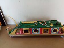 Vintage Sylvanian families Rose Of Sylvania Narrow boat /Barge 1980,s for sale  Shipping to Ireland