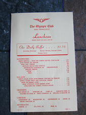1959 luncheon menu for sale  Bremerton