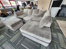 Grey corner sofa for sale  BRISTOL