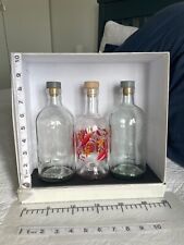Trio spirit bottles for sale  MALMESBURY