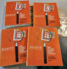 Scott Standard Postage Stamp Catalogues 1984 counties of the world 1,2,3&4 A-Z for sale  Spring Valley
