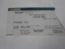Depeche Mode Ticket 12.07.2006 Live in Berlin, Konzert, Depeche Mode, De Vision comprar usado  Enviando para Brazil