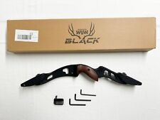 Win & Win Black Elk 21" Archery Recurve Riser - Left Handed - Black, used for sale  Shipping to South Africa