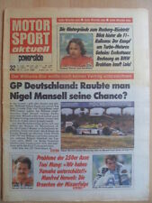 Motorsport aktuell 1986 gebraucht kaufen  Berlin