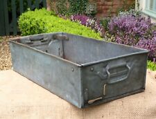 Galvanised metal planter for sale  Shipping to Ireland