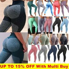 Used, Women Anti Cellulite Leggings Push Up Pants Yoga Fitness Bum Butt Lift Tik Tok, for sale  CANNOCK